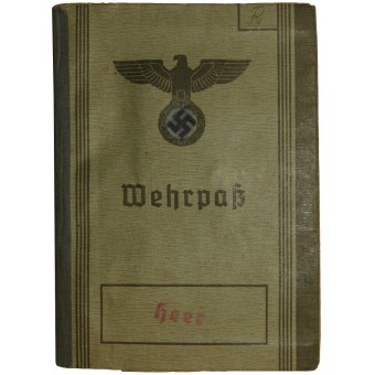 Veteraanin Wehrpaß 111 Inf -rykmentistä WW1: ssä. Espenlaub militaria